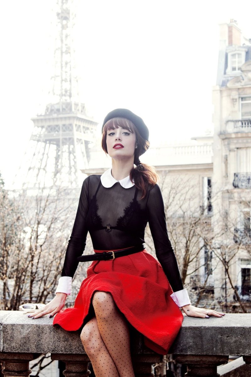 Мода Парижа Франции стиль Парижский Шик