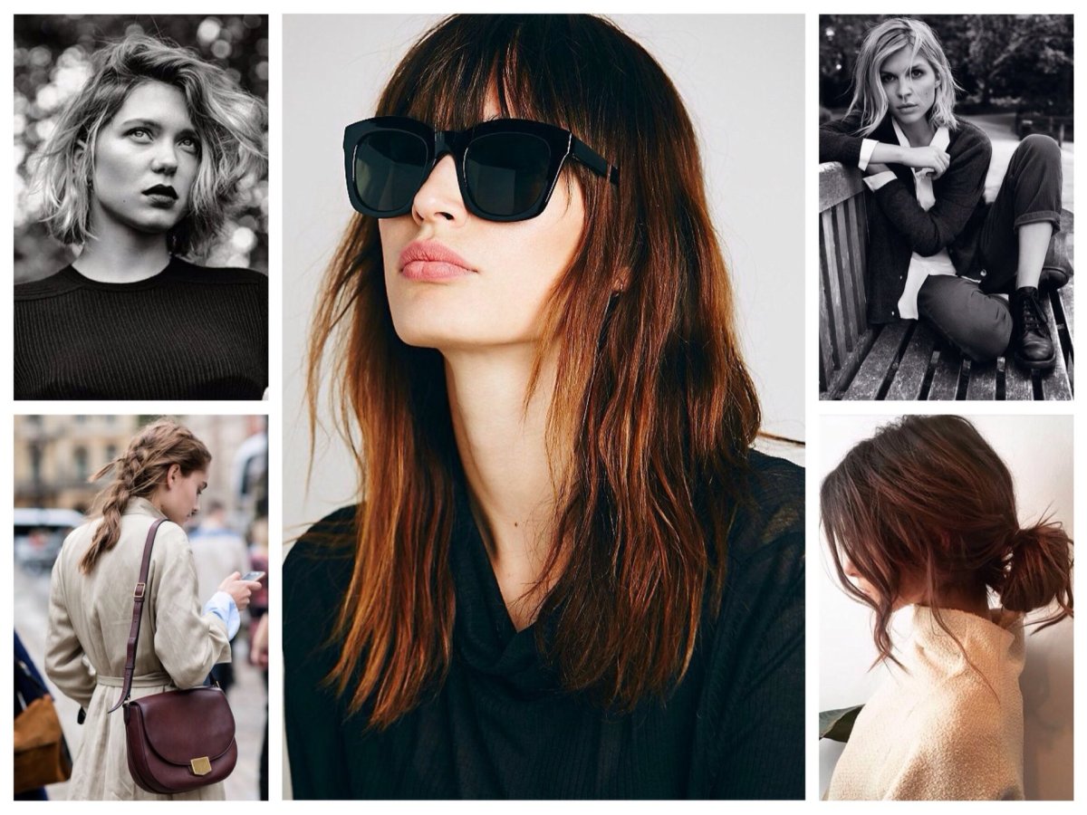 Прически парижанок