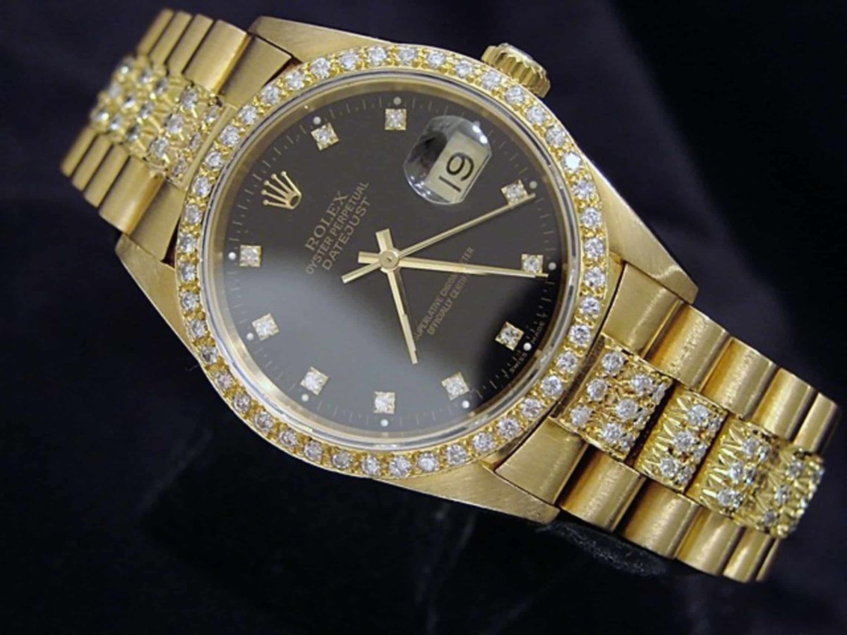 Часы ролекс Бриллиантовые