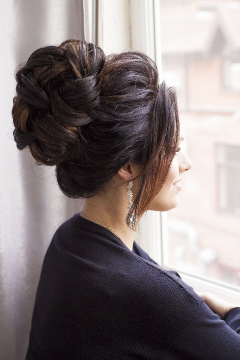 Причёски на длинные волосы собранныеэ