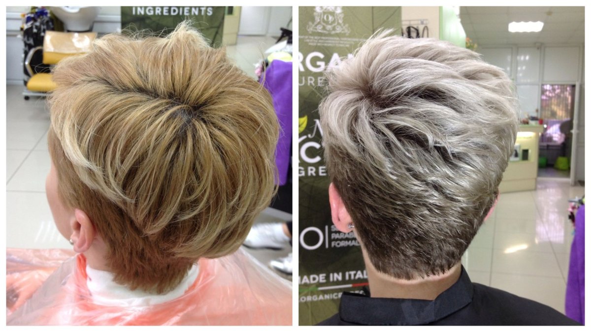 Аир тач на короткие волосы