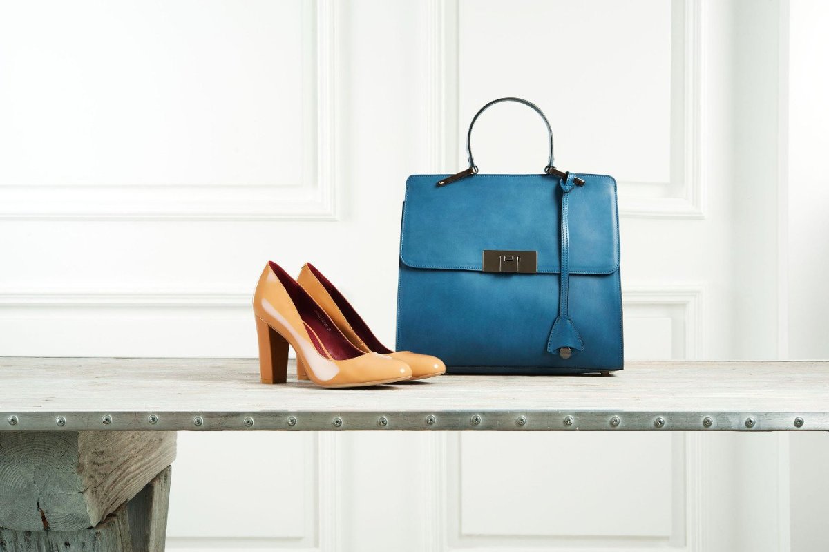 Сумка эконика голубая