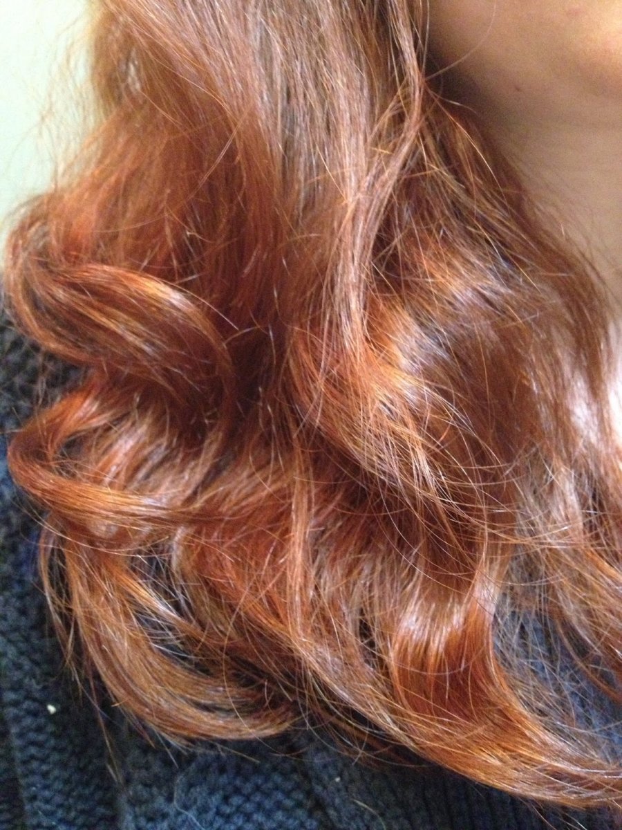 Хна на темно русые волосы