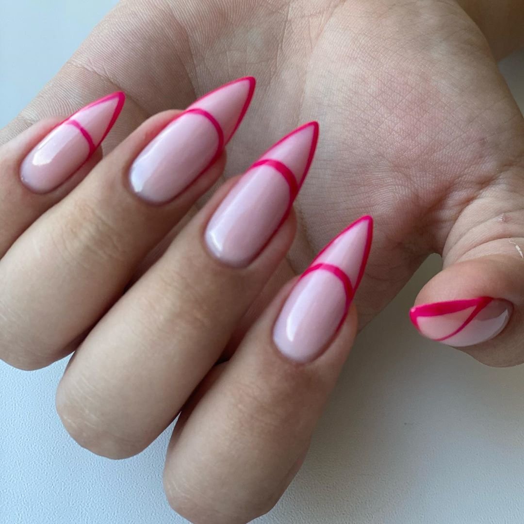 Двойной френч на миндаль