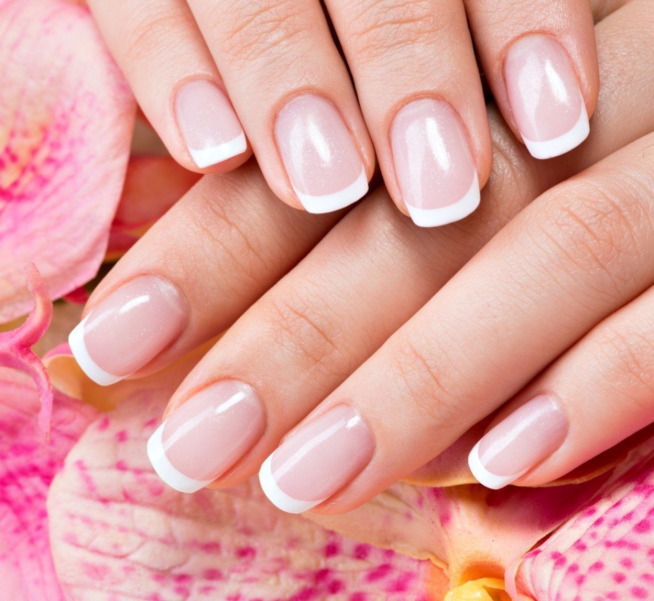 Маникюр на короткие ногти нежные овпл