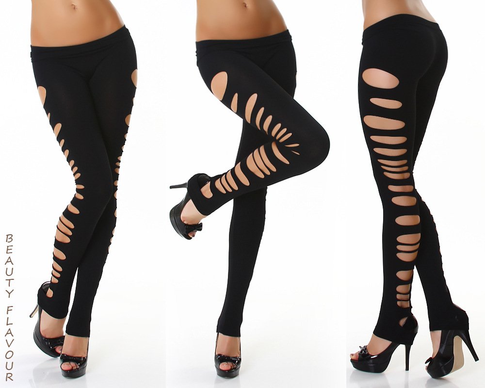 Рваные лосины