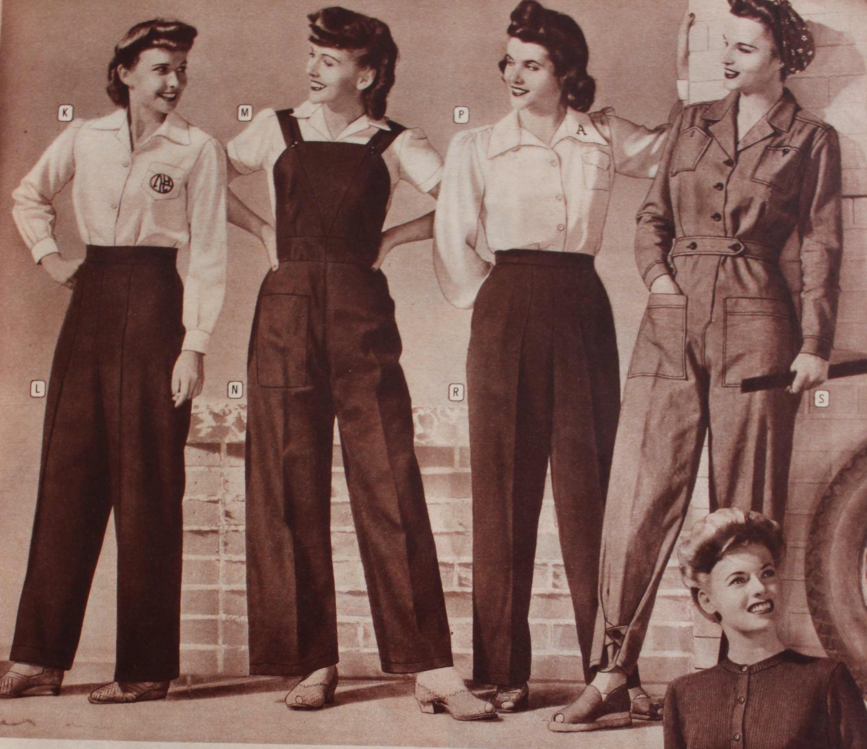 Как одевались в прошлом. Мода 1940х Испания. Мода СССР В 40-50е годы. Одежда 1940е в мире. Стиль милитари 40е годы.