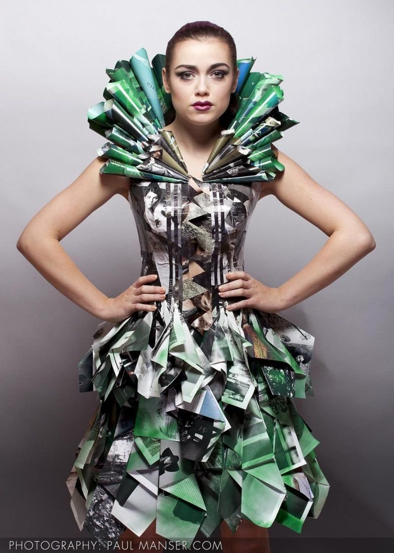 Представление экологического костюма. Стиль авангард в одежде, украшениях и аксессуарах
