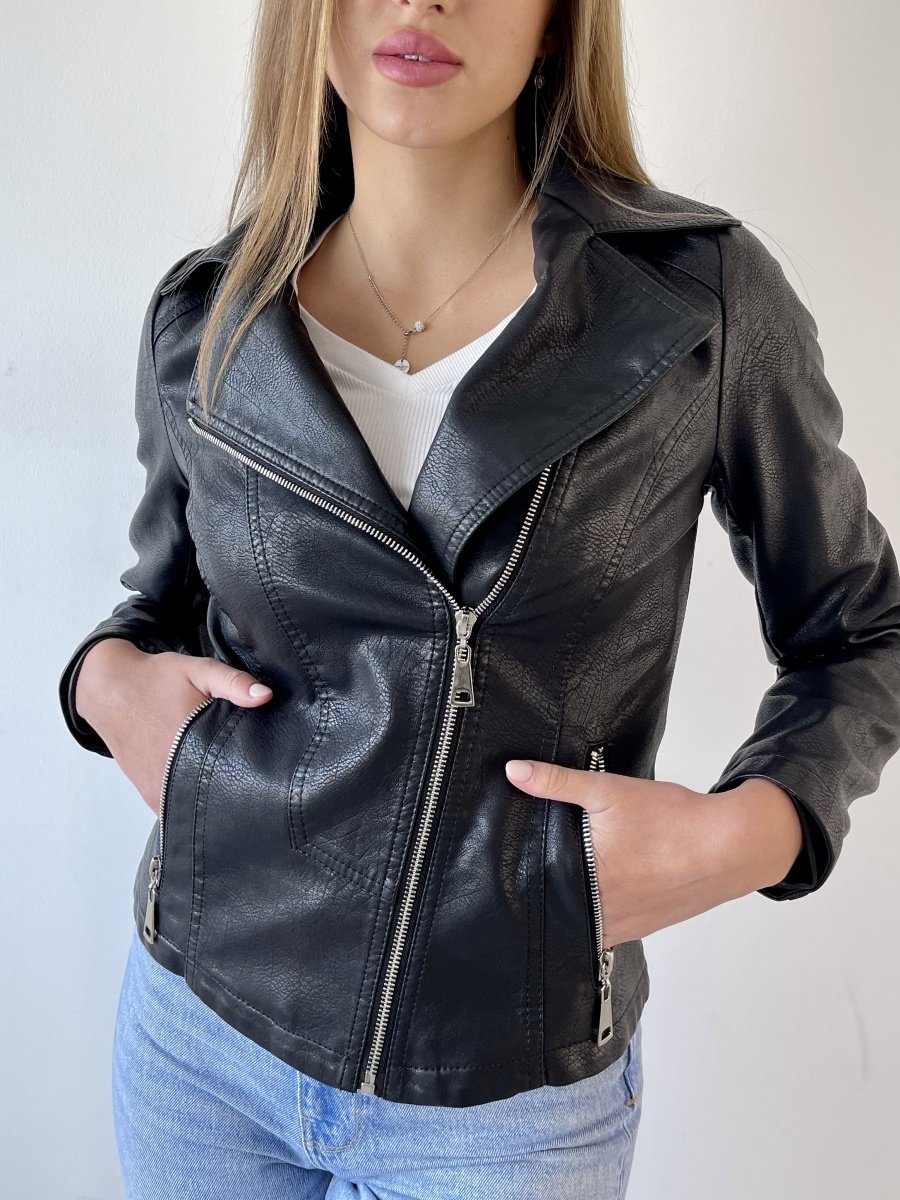 кожаные куртки женские 2023 фото