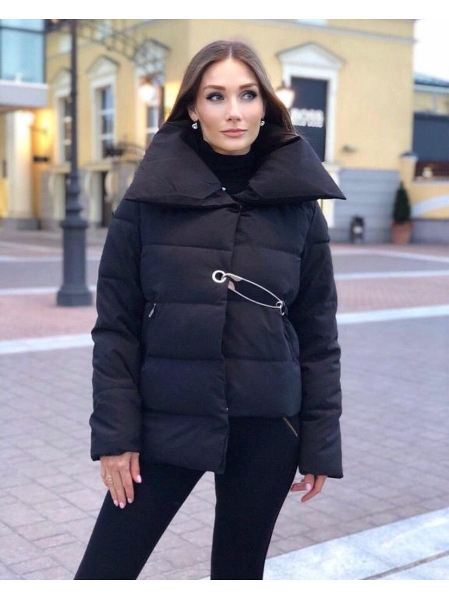 Зимние женские куртки асимметрия