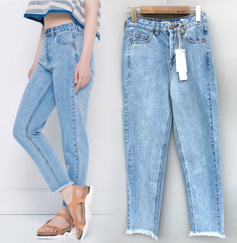 Женские низкие джинсы