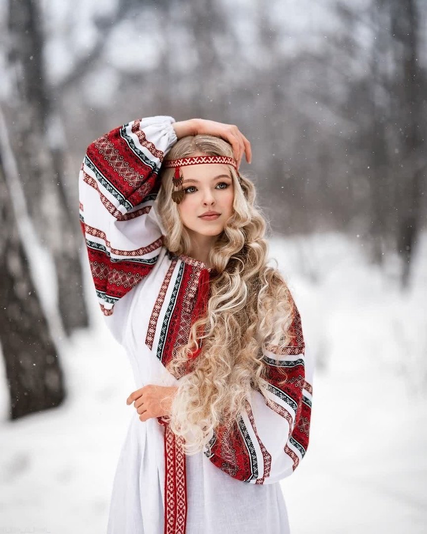 Старославянские платья