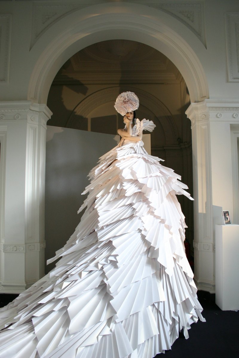 Костюм из бумаги своими руками