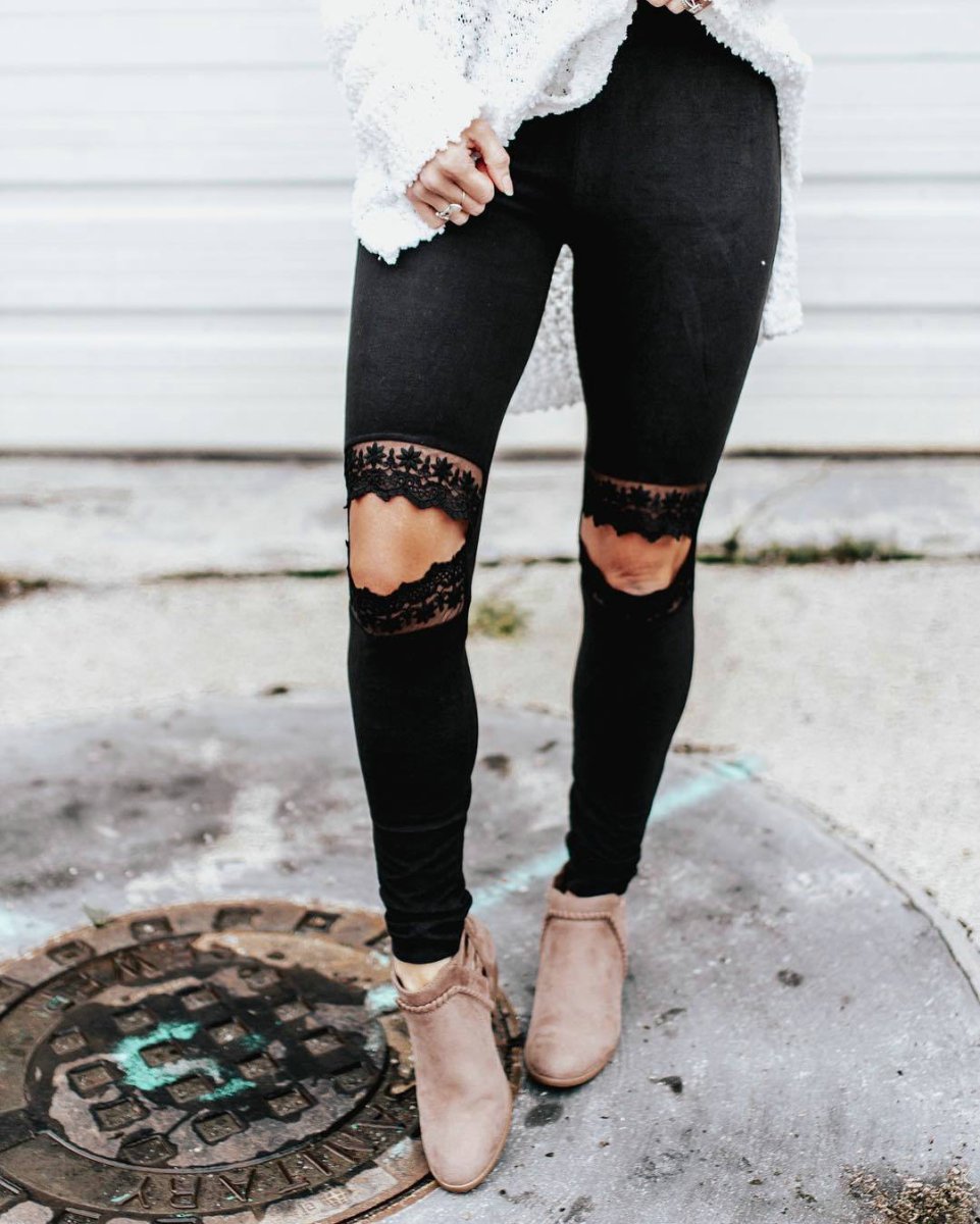 Рваные лосины