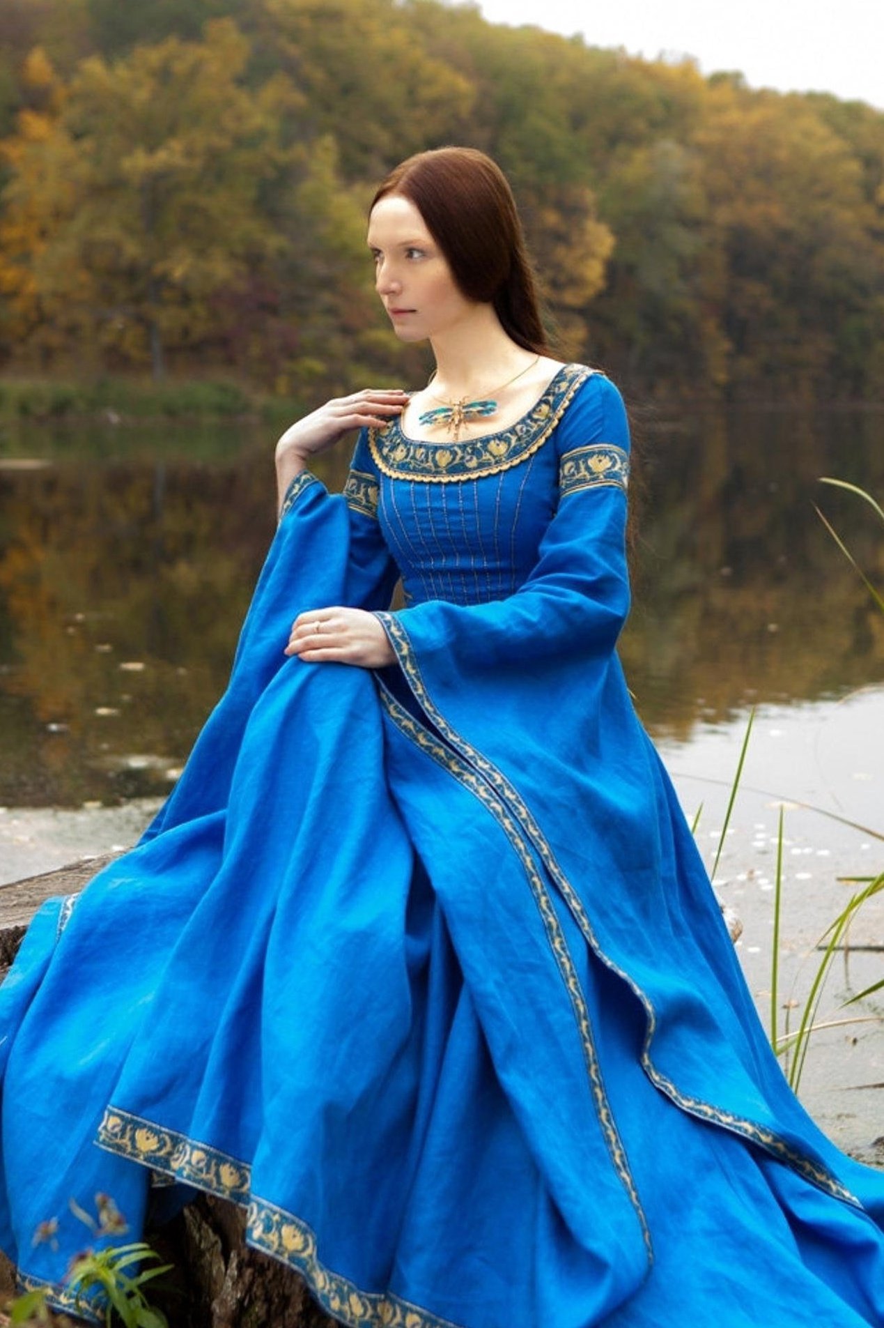 Платье блио в средневековье - 68 photo