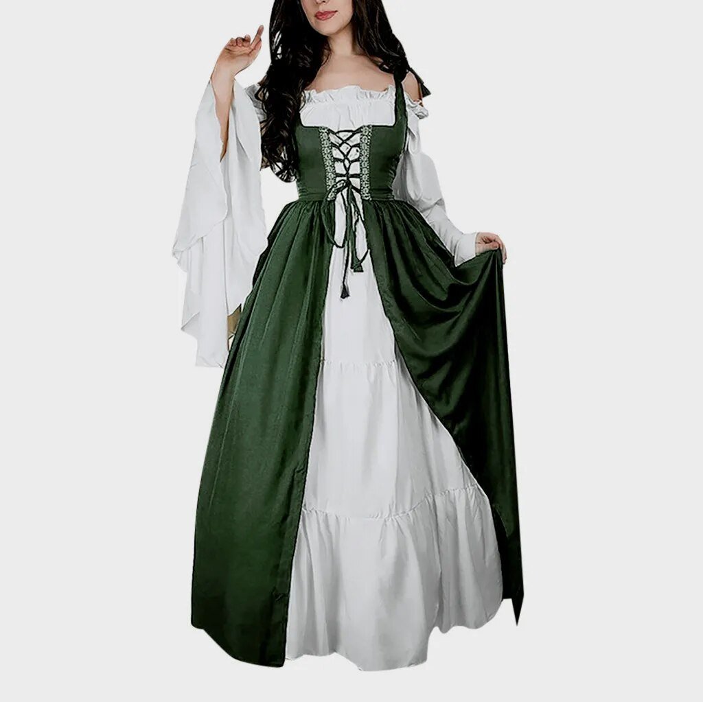Женские платья средневековья