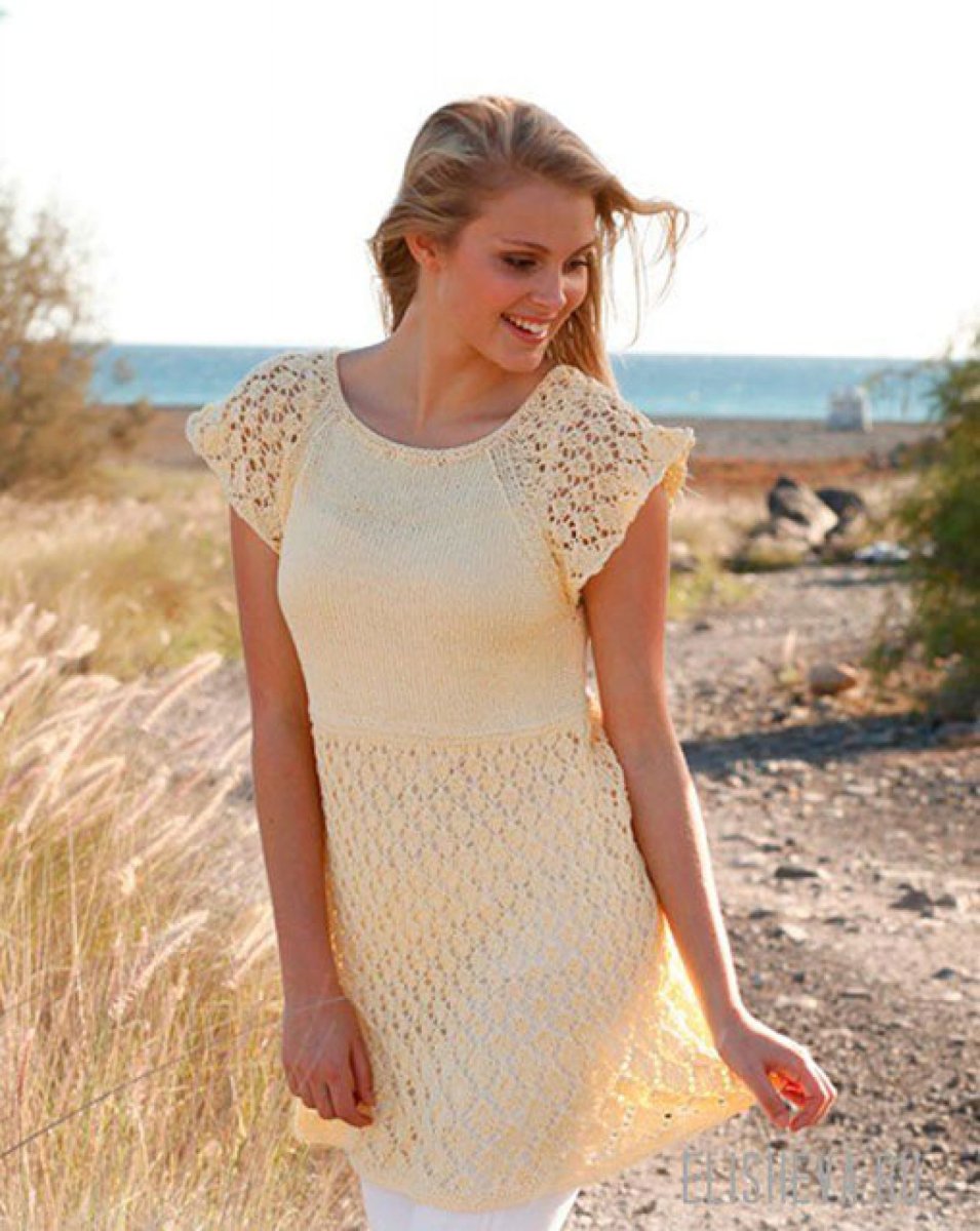 Платье вязаное Верена 01.2017