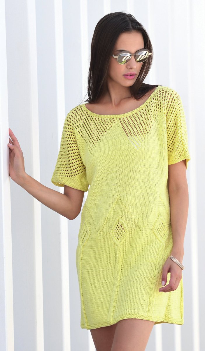 Вязаные сарафаны для женщин