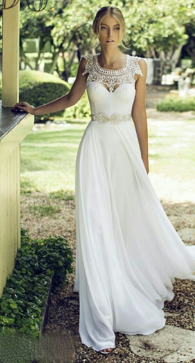Платье невесты в греческом стиле
