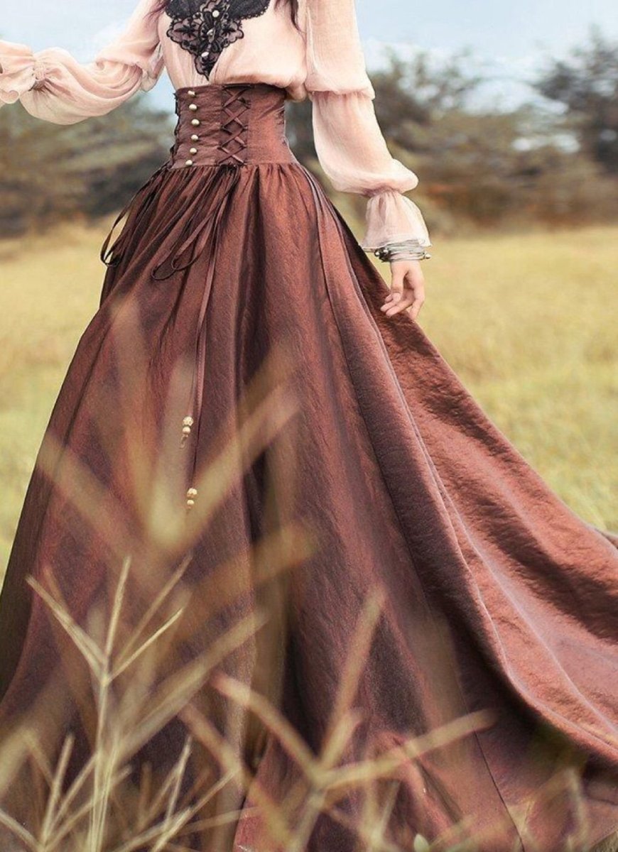 Платье в стиле средневековья